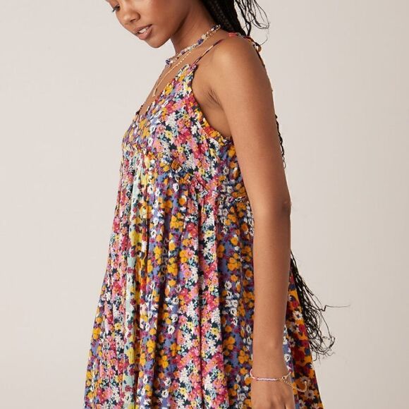 Patrons of Peace Floral Dress XS Coastal Cowgirl 90s Boho Romantic Gardencore - Picture 14 of 14